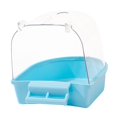 thumbnail image 4 of lionlar Pet Bird Bath Box Bathing Tub Bath Box Shower Caged Parrot Bathing Tub for Small Blue, 4 of 9