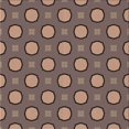 thumbnail image 1 of Ahgly Tapis d'Intérieur Lavable en Machine Carré Transitionnel Marron Café, 6 Pieds Carré, 1 of 7
