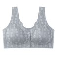 thumbnail image 5 of 2025 Bra for Women Comfortable Wireless Bras for Women Support Convenient Front Close Button Running Sports Bras for Older Women Compressionfor Women No, 5 of 5