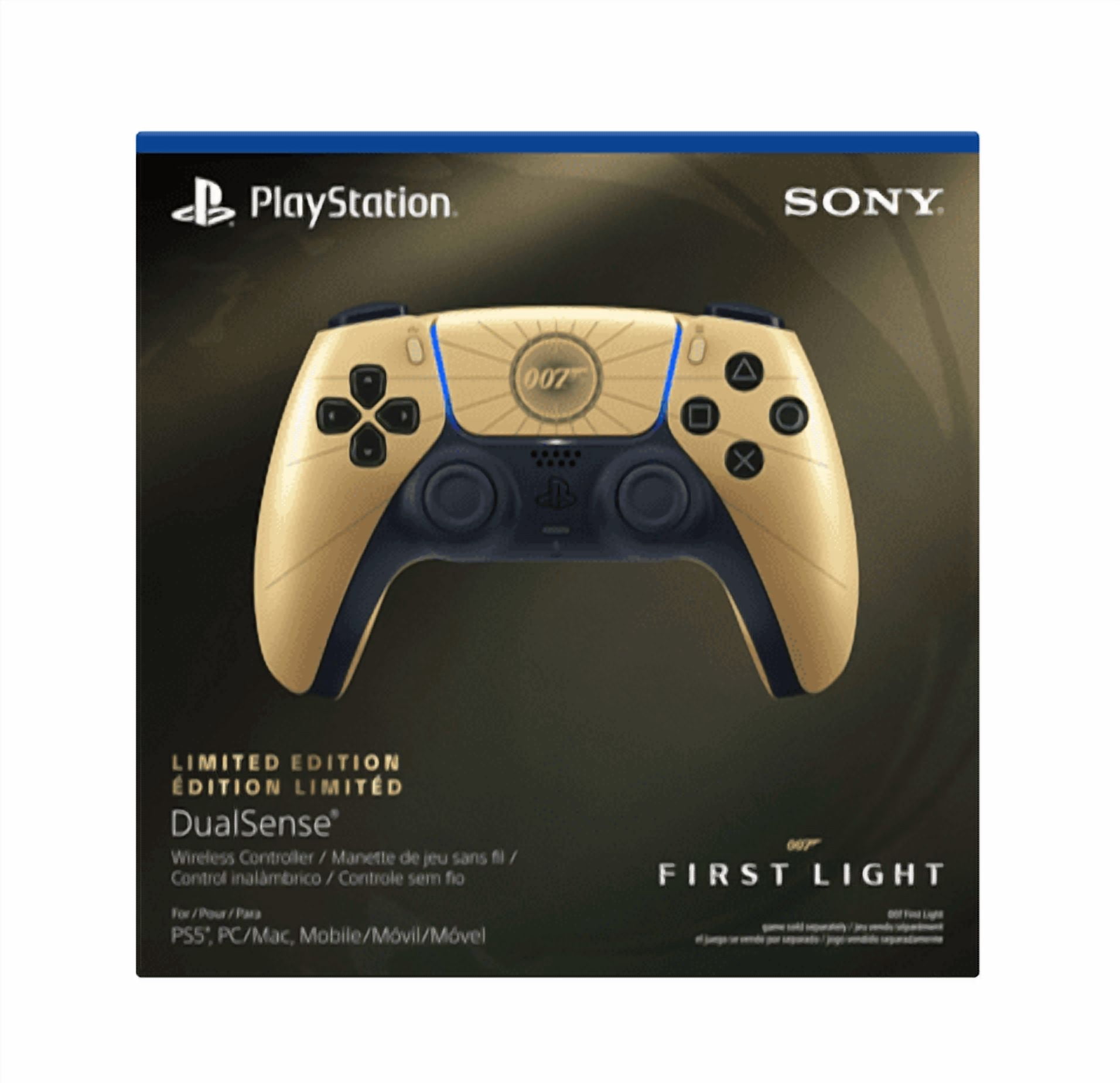 Manette de jeu sans fil DualSense® – Édition limitée 007 First Light™