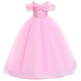 thumbnail image 1 of Cendrillon Robe de Princesse Papillon pour Filles Costume de Luxe Noël Halloween Mascarade, 1 of 5