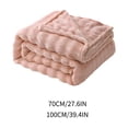thumbnail image 3 of Suncoda Blanket, Solid Colour Flannel Rabbits Hair Blanket Nap Cover Blanket Heavy Sofa Blanket Velvet Blanket, 3 of 8