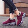 thumbnail image 2 of Espadrilles de Randonnée Mode Polyvalentes pour Hommes et Femmes en Velours Chaud d'Hiver avec Boucle en Velours, 2 of 9