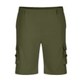 thumbnail image 5 of Plebaso Summer Mens Cargo Shorts Elastic Waist Drawstring Work Outdoor Shorts Lightweight Hiking Shorts, 5 of 5