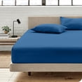 thumbnail image 4 of Fitted Bed Sheets Double Bed Sheet, Non Slip Fixed Bed Cover, Fully Wrapped Mattress Protection, Soft Fiber Bed Cover Suitable for Sleeping Naked, 4 of 6