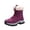 Red, variant on RKSTN Snow Boots for Women Waterproof Avoid Cold Long Outdoor Plush Thick Insulated Snow Boots Snow Boots Shoes