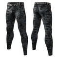 thumbnail image 2 of Mens Four Seasons Simple Exercise Tight Fitness Running Stretch Basketball Base Training Compression Pants Fitness Pants Pants, 2 of 5