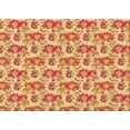 thumbnail image 1 of Ahgly Company Tapis d'Intérieur Rectangulaire Transitionnel Lavable à la Machine, Rouge Pamplemousse, 2 Pieds x 5 Pieds, 1 of 7