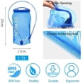thumbnail image 5 of Hydration Backpack with 1.5L Water Bladder 5.5L Running Hydration Vest Breathable and Lightweight Marathon Trail Running Backpack for Cycling, Climbing and Hiking, 5 of 5