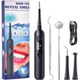 thumbnail image 2 of Electric Dental Calculus Tartar Remover High-Frequency Vibration Tartar Scraper Remover Tooth Stains Cleaner, 2 of 5