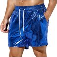 thumbnail image 1 of Diufon Mens Drawstring Cargo Shorts Oversized Casual Outdoor Hiking Sport Shorts Spring Summer Loose Shorts with Pockets, 1 of 4