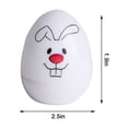 thumbnail image 3 of Easter Baskets for Kids Easter Decorations-12pcs Easter Eggs LED Lights, Fillable 4-Color Glow Eggs Night Light Battery Operated For Easter Basket Stuff Theme Hound Game Party Favors, 3 of 9
