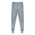 thumbnail image 4 of SHIXIAOO Men's Pants with Deep Pockets Loose Fit Casual Mesh Drawstring Jogging Trousers for Running Workout Training Basketball 13 1 Memory Foam Poplin Pants Loose Pants Girls Foot Slipper Outdoor, 4 of 8