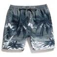 thumbnail image 4 of Beach Swimming Shorts Printed Quick-dried Summer Short Pants Beach Shorts Beach Trunks for Men, 4 of 10