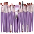 thumbnail image 1 of EGNMCR Makeup Brushes 20 Pcs Makeup Brush Set Tools Make-up Toiletry Kit Wool Make Up Brush Set the Brush, 1 of 3