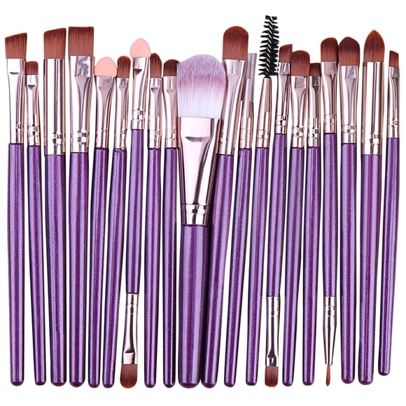 TopLLC Makeup Brushes 20 Pcs Makeup Brush Set Tools Make-up Toiletry Kit Wool Make Up Brush Set the Brush