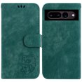 thumbnail image 2 of Compatible with Google Pixel 7 Pro Embossed Cute Tiger Flip Folio Wallet Case Card Pocket Holder Cover, 2 of 5