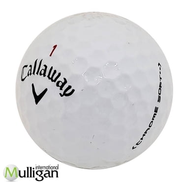Callaway Chrome Soft/ X Balles de Golf Recyclées, paquet de 12, par Mulligan