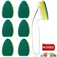 thumbnail image 1 of PIPETPET 7Pcs Heavy Duty Dish Wand Sponge Refill Replacement Heads for Kitchen Sink Cleaning Dish Wash Sponge, 1 of 6
