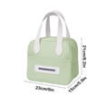 thumbnail image 3 of YIMWNYI Lunch Bag Sac à Riz Isolé, Grande Capacité, Imperméable, Sac à Lunch de Bureau, Rangement Portatif, Conservation des Aliments, Design Élégant, Sac Isotherme Portable, 3 of 6