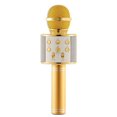 thumbnail image 1 of Bluetooth Singing Microphone Wireless Handheld Smartpnone Speaker Mic for Home KTV Outdoor Party  Gold, 1 of 8