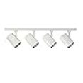 thumbnail image 3 of NICOR Lighting 4 Ft. White 4-Light Linear Track Lighting Kit Complete, H-Type [3-Wire] (10996WH4HEAD), 3 of 4