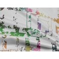 thumbnail image 5 of oneOone Rayon White Fabric Geometric Sewing Material Print Fabric By The Yard 56 Inch Wide-9N, 5 of 5