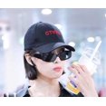 thumbnail image 3 of FEISEDY Creative Rectangle Sunglasses Women Fashion Thick Frame UV400 Protection B2462, 3 of 6