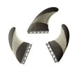 thumbnail image 3 of Surfboard Fins Tri Fin Set Carbon Fiberglass Surf Fins Surf Board Fins Thruster Size Large, 3 of 7