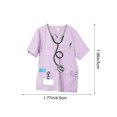 thumbnail image 3 of RRJ Nurses' Day Gifts, 2D Acrylic Flat Customized Healthcare Worker Uniform Pendant, Personalized Nurse Appreciation Token, Staff Recognition Keepsake, Hospital Themed Decor for Lanyard Keychain, 3 of 6