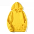 thumbnail image 3 of RKSTN Two Piece Outfits for Women Fall Fashion Sports Tracksuits Long Sleeve Pullover Hoodies Sweatshirt with Solid Color Pants Set with Pockets, 3 of 7