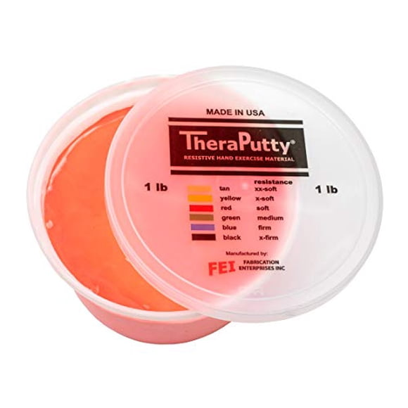 CanDo TheraPutty Standard Hand Exercise Putty For Rehabilitation, Exercises, Hand Therapy, Occupational Therapy, Hand Strengthening, Improve Motor Skills, Stress Relief