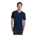 thumbnail image 1 of District Young Mens Concert V-Neck Tee Shirt, New Navy 3X-Large, 1 of 2