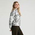 thumbnail image 4 of Mexx Femmes Veste Bombardier Imprimé Matelassé, 4 of 5