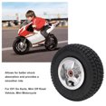 thumbnail image 4 of Tire Wheel Assembly, 4 inch Tyre Anti Aging Enhanced Grip Facilitated Stability Puncture Resistant Increased Control  for Mini Motorcycles, 4 of 7