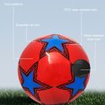 thumbnail image 4 of Thinsony Added And Durability With Machine Stitched Soccer Ball Teamwork Ball Football yellow, 4 of 6