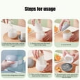 thumbnail image 4 of Tunhigl Ice Ice Tray Ice Maker With Lid Ice Bucket Press Type Easy To Release Ice Cup Suitable For Refrigerator Whiskey Water, 4 of 8
