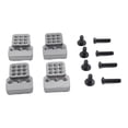 thumbnail image 1 of fastboy Metal Metal RC Car Upgrade Shock Mount Lift Kit For WPL 1/16 C14 C24 Metal Upgrade Shock Mount titanium, 1 of 6