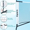 thumbnail image 4 of Ksports Pickleball Set w/ 22' Net, LED Shuttlecocks, Game Balls, White, 4 of 11