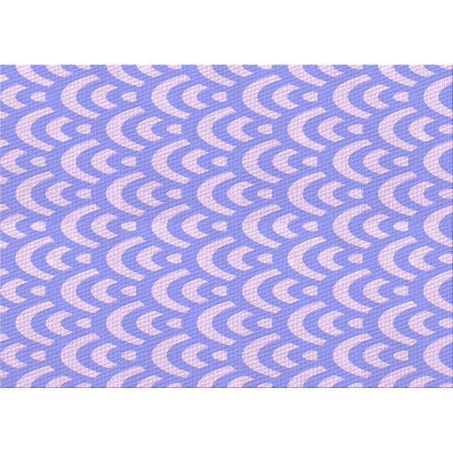 Ahgly Tapis Rectangulaire Lavable en Machine Intérieur Transitionnel Mimosa Violet, 8 Pieds x 10 Pieds