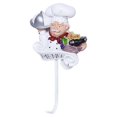 thumbnail image 4 of Resin 3D Italy Chef Adhesive Decorative Hooks Wall Mount CartoonTowel Storage Hook for Home Kitchen Restaurant-#5, 4 of 4