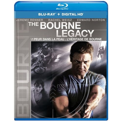 La peur dans la peau: L'heritage de Bourne (Blu-ray + HD Numérique) (Bilingue)