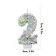 thumbnail image 3 of Vaidha Digital Birthday Candle Cake Decoration First Birthday Celebration Party Candle Flower, 3 of 6