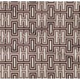 thumbnail image 4 of oneOone Organic Cotton Poplin Twill Fabric Greek Key Geometric Print Sewing Fabric BTY 42 Inches, 4 of 4