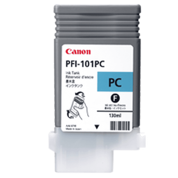 ~Brand New Original CANON PFI-101PC INK / INKJET Cartridge Photo Cyan for Canon ImagePROGRAF iP-F5000