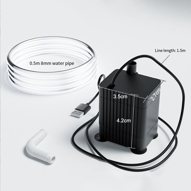 suyin Usb Water Pump Household Silent Small Rockery Fountain Circulation Booster Pump