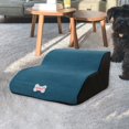 thumbnail image 2 of Portable Dog Stairs Ladder Pet Ramp Removable Anti Slip for Indoor Sofa High Bed Blue, 2 of 8