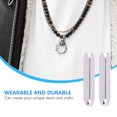 thumbnail image 4 of 2pcs Carbon Steel Stamps Hard Stamping Tools to Punch Metal Jewelry (Camera Pattern), 4 of 8