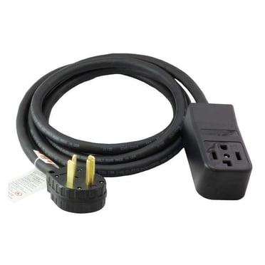 3-FT Dryer Extension Power Cord Female 14-30R 4-Prong Receptacle to Male 14-30P 4-PIN Plug NEMA 250V FX312