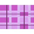 thumbnail image 1 of Ahgly Tapis Rectangulaire Lavable en Machine Intérieur Transitionnel Pastel Violet Rose, 2 Pieds x 4 Pieds, 1 of 7